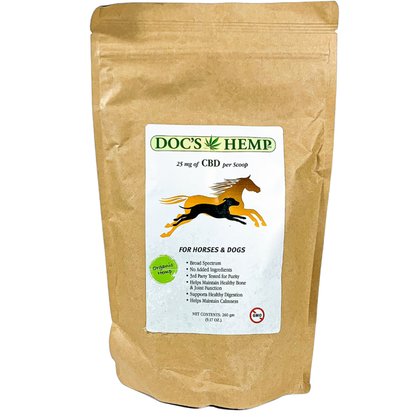 Cannabis for horses 100 Hemp for Horses in powder and Oil